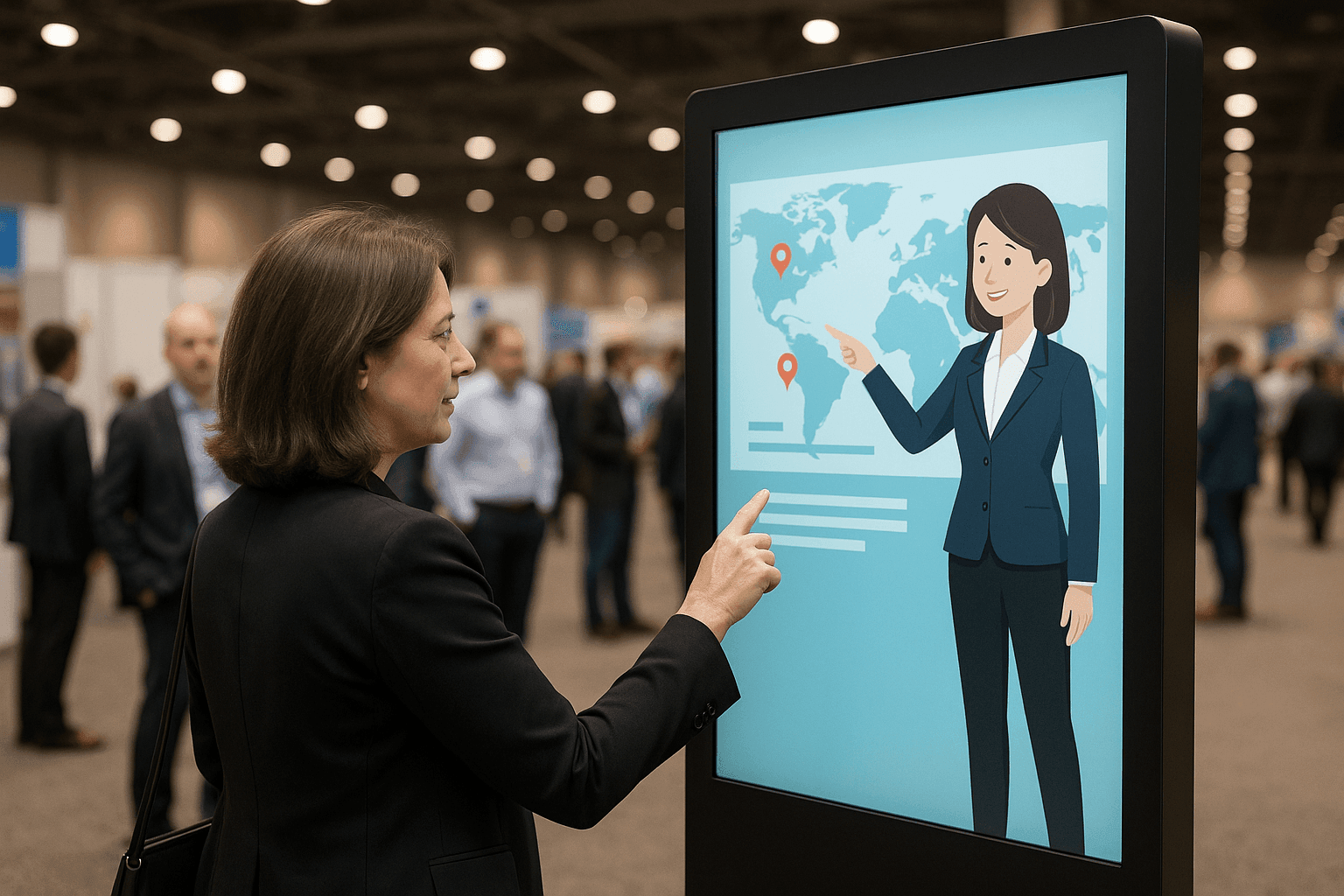 Automated Visitor Interaction System