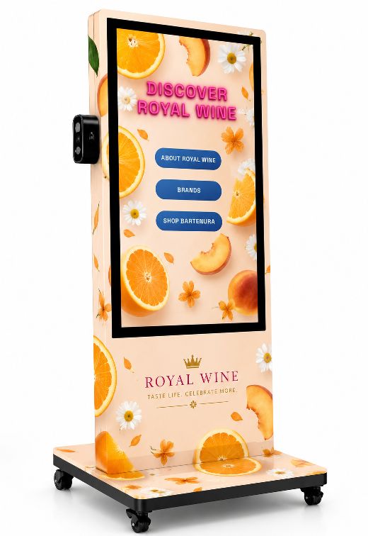 Royal Wine kiosk activation